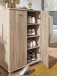 Schuhkommode >NIMES< in Sonoma Eiche Deko - 60x90x35cm (BxHxT)