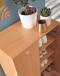 Schuhkommode >NIMES< in Buche Dekor - 60x90x35cm (BxHxT)