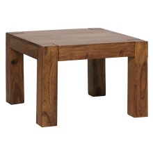 Couchtisch >WL1.213< in Sheesham, Massivholz - 60x40x60cm (BxHxT)