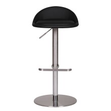 Barhocker >WL1.281< in Schwarz - 43x90x43cm (BxHxT)