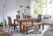 Esstisch >MUMBAI< in Sheesham, Massivholz - 180x76x90cm (BxHxT)