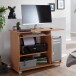 Schreibtisch >GRASSE< in Buche Dekor - 94x90x48cm (BxHxT)