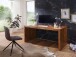 Schreibtisch >BOHA< in Sheesham, Massivholz - 140x76x80cm (BxHxT)