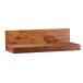 Wandboard >MUMBAI< in Sheesham, Massivholz - 60x17x23cm (BxHxT)
