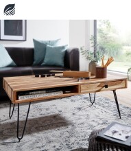 Couchtisch >BAGLI< mit Schublade, Akazie oder...