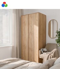 Drehtürenschrank >LISSON< in 3 Farben...