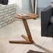 Beistelltisch >BOHA< in Sheesham, Massivholz - 50x45cm (HxD)