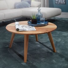 Couchtisch >BOHA< in Akazie, Massivholz - 40x75cm...