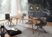 Esstisch >REPA< in Sheesham, Massivholz - 120x76x60cm (BxHxT)