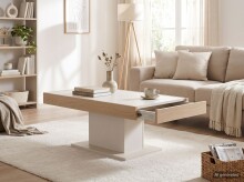 Couchtisch >Garda< mit Schublade, in Cashmere /...