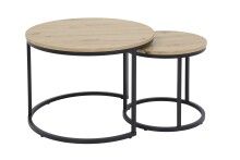 Couchtisch >Lindau< (2er-Set) in Artisan Eiche...