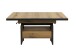 Couchtisch >Noah< mit Funktionen, Eiche Dekor, Schubkasten - 110-150x54-73x70cm (B/H/T)