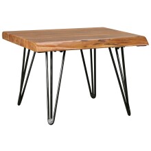 Couchtisch >WL5.204< in Sheesham, Massivholz /...