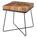 Beistelltisch >WL5.301< in Akazie, Massivholz - 45x51x45cm (BxHxT)