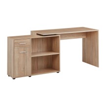 Eckschreibtisch >WL5.304< in Sonoma Eiche Dekor - 120x107x75 (LxBxH)