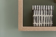 Wandregal >WL5.333< in Sonoma Eiche Dekor, Holzwerkstoff - 36x90x15cm (BxHxT)