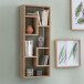 Wandregal >WL5.333< in Sonoma Eiche Dekor, Holzwerkstoff - 36x90x15cm (BxHxT)