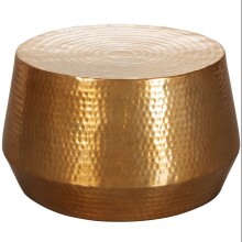Couchtisch >WL5.495< in goldfarbig, Aluminium -...