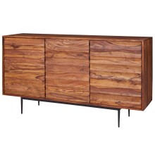 Sideboard >WL5.635< in Sheesham, Massivholz -...