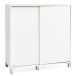 Schuhschrank >WL5.712< in Weiß, Holzwerkstoff - 100x108x38cm (BxHxT)