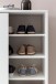 Schuhschrank >WL5.712< in Weiß, Holzwerkstoff - 100x108x38cm (BxHxT)