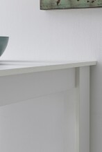 Bartisch >WL5.732< in Weiß, Holzwerkstoff - 120x107x60cm (BxHxT)