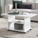 Couchtisch >WL5.738< in Weiß, Holzwerkstoff - 95x51x54cm (BxHxT)