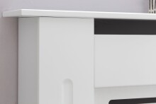Heizungsverkleidung >WL5.744< (1-stk.) in Weiß - 78x82x19 (BxHxT)