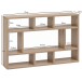 Wandregal >WL5.809< in Sonoma Eiche Dekor, Holzwerkstoff - 75x51x16cm (BxHxT)
