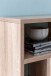 Wandregal >WL5.809< in Sonoma Eiche Dekor, Holzwerkstoff - 75x51x16cm (BxHxT)