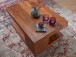 Couchtisch >WL6.229< in Sheesham, Massivholz - 90x40x60cm (BxHxT)