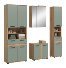Badezimmer-Set >Blake< in Artisan Eiche...