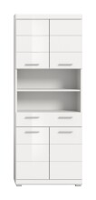 Hochschrank >Scout< in Weiß/Weiß...