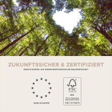 Badezimmer-Set >Scout< in Weiß/Weiß hochglanz - 60x191x34cm (BxHxT)