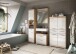 Badezimmer-Set >Lambada< in Eiche Dekor / Weiß - 186x191x34cm (BxHxT)