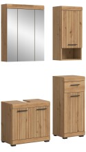 Badezimmer-Set >Scout< in Artisan Eiche Nachbildung...