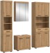 Badezimmer-Set >Scout< in Artisan Eiche Nachbildung - 201x191x34cm (BxHxT)