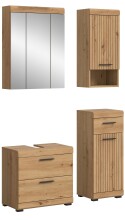 Badezimmer-Set >Scout< in Artisan Eiche Nachbildung...