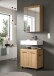 Badezimmer-Set >Scout< in Artisan Eiche Nachbildung - 60x191x34cm (BxHxT)