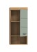 Hängeschrank >Scout< in Artisan Eiche Nachbildung/Salbei - 37x79x24cm (BxHxT)
