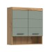 Hängeschrank >Scout< in Artisan Eiche Nachbildung/Salbei - 74x79x24cm (BxHxT)