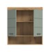 Hängeschrank >Scout< in Artisan Eiche Nachbildung/Salbei - 74x79x24cm (BxHxT)