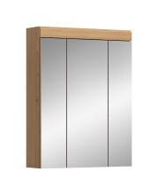 Badezimmerspiegelschrank >Scout< in Eiche Dekor /...