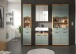 Badezimmer-Set >Scout< in Artisan Eiche Nachbildung/Salbei - 186x191x34 (BxHxT)