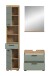 Badezimmer-Set >Scout< in Artisan Eiche Nachbildung/Salbei - 112x191x34 (BxHxT)