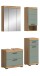 Badezimmer-Set >Scout< in Artisan Eiche Nachbildung/Salbei - 112x191x34 (BxHxT)
