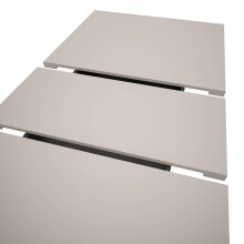 Kulissen-Esstisch >Motion< ausziehbar in Kaschmir - 150-190x76x90cm (BxHxT)