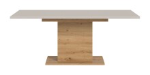Kulissen-Esstisch >Motion< ausziehbar, Artisan Eiche Dekor/Kaschmir - 150-190x76x90cm (BxHxT)