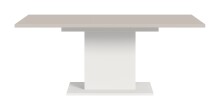 Kulissen-Esstisch >Motion< ausziehbar, Weiß/Kaschmir - 150-190x76x90cm (BxHxT)