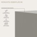 Garderobenschrank >Canu< in Kaschmir / Spiegel - 65x190x37cm (BxHxT)